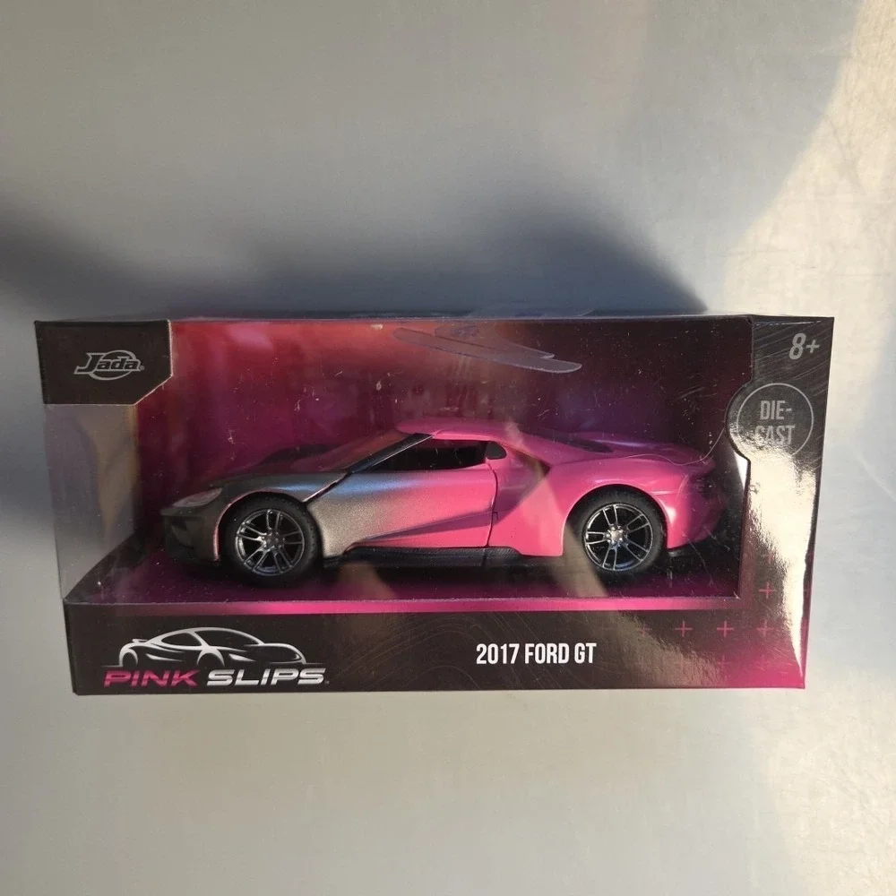 JADA PINK SLIPS 2017 Ford GT Metallic Gray Pink 1:32 Diecast Model Car‎